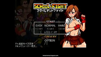 Hentai Oyunları Okeyutei'Nin School Dot Fight Ver.1.2'De Canlanıyor