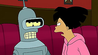 Bender E Amy In Una Festa Di Sperma Animato