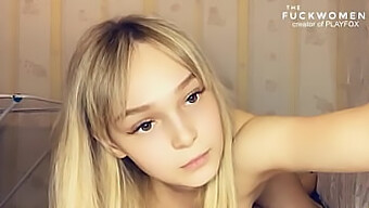 Junger Teenager Ab 18 Jahren Gibt Einen Atemberaubenden Blowjob Und Bekommt Eine Creampie